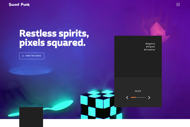 Sweet Punk website preview